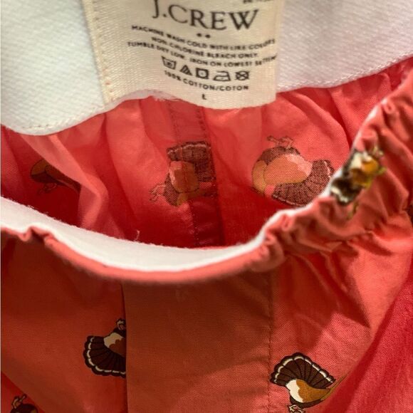 J. Crew Men’s Cotton Poplin Woven Boxer Briefs Turkey Graphic Print - Picture 4 of 4